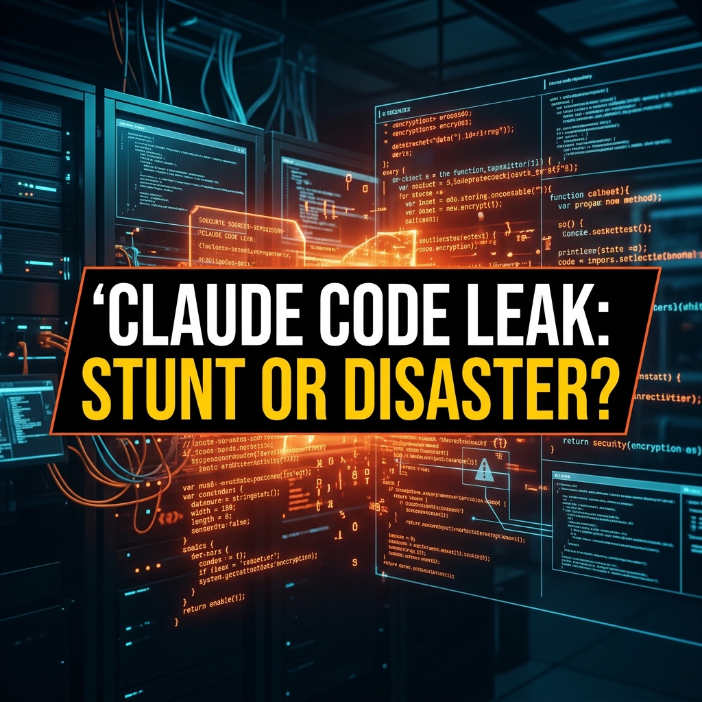 Claude Code Leak: Stunt or Disaster?