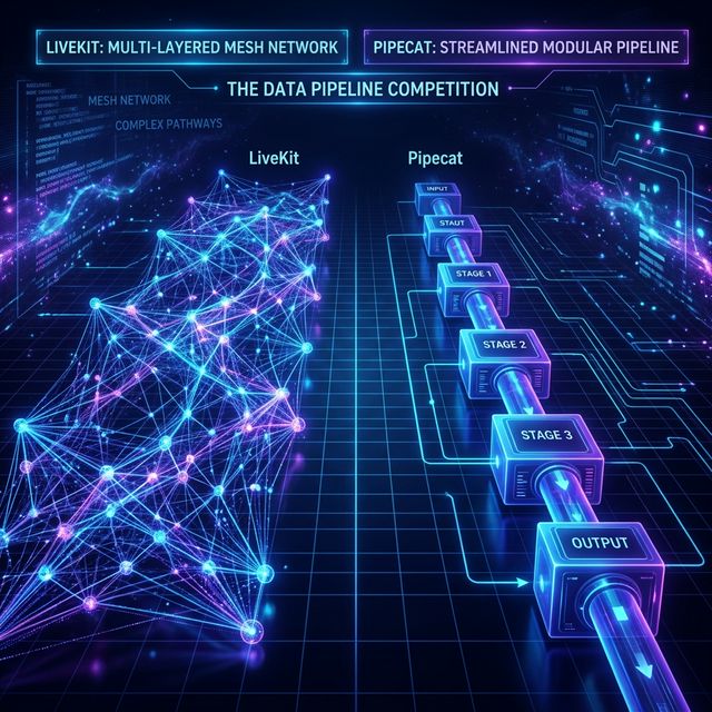 LiveKit vs. Pipecat for Voice AI Orchestration cover image